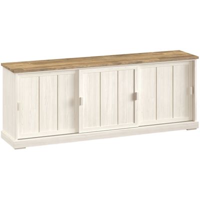 Dressoir Eldora 233 cm met 3 schuifdeuren