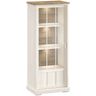 Vitrinekast Eldora 188x77x50 cm deur rechtsdraaiend