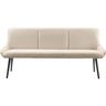 Eetkamerbank Ceno 190 cm combi stof naturel