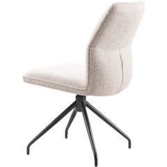 Eetkamerstoel Gavio draaibaar beige