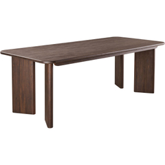 Eettafel Tondato acaciahout 190x100 cm organisch