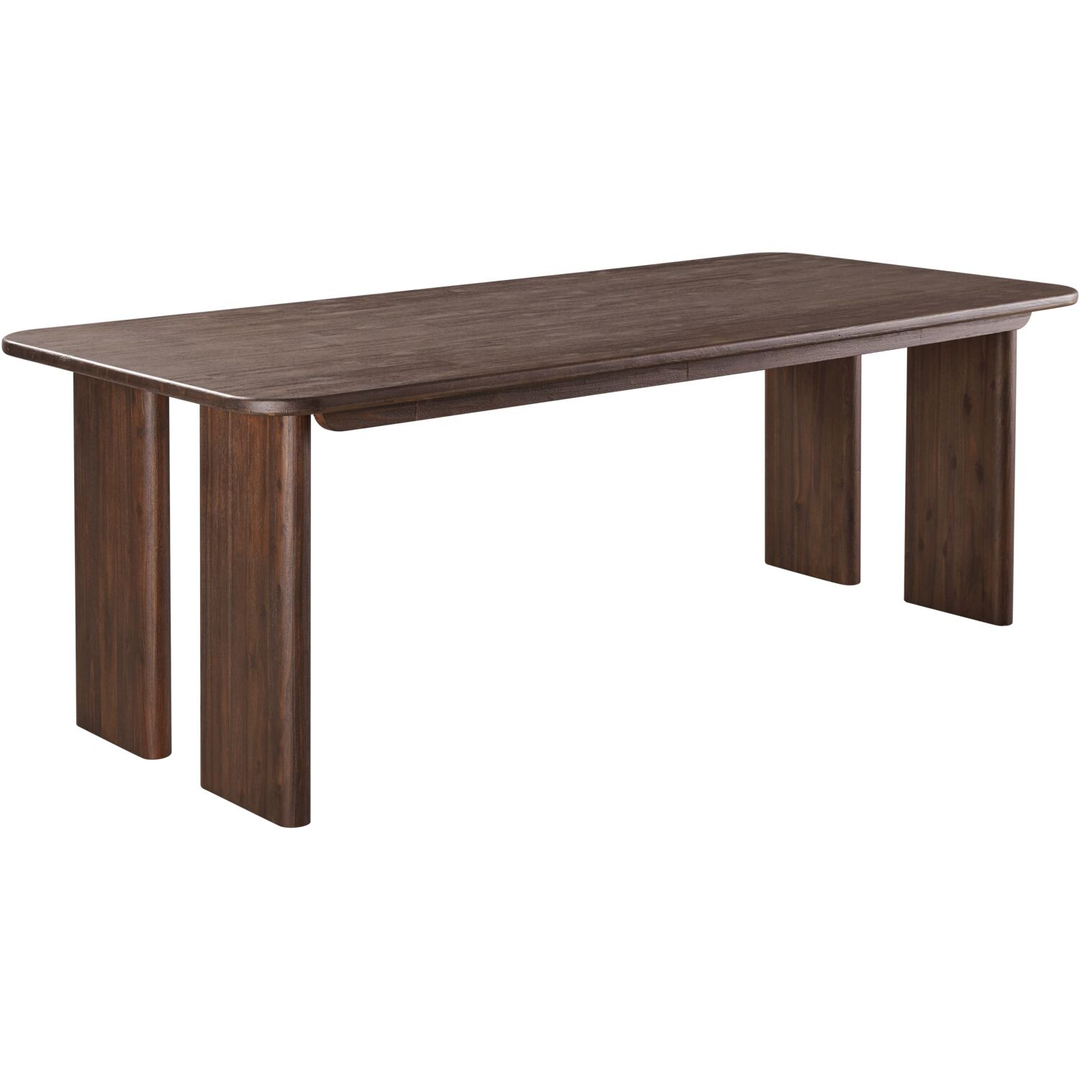 Eettafel Tondato acaciahout 220x100 cm organisch