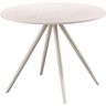 Bijzettafel Cercio keramiek 60 cm rond wit