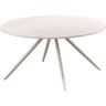 Salontafel Cercio keramiek 80 cm rond wit