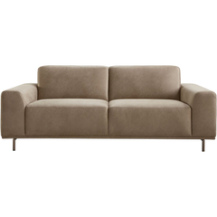 2,5 zitsbank Pantini microleder bruin premium comfort