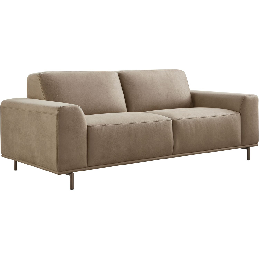 2,5 zitsbank Pantini microleder bruin premium comfort