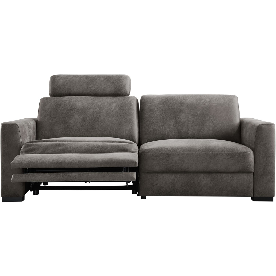 3 zitsbank Muscolo donkergrijs relaxfunctie supreme comfort