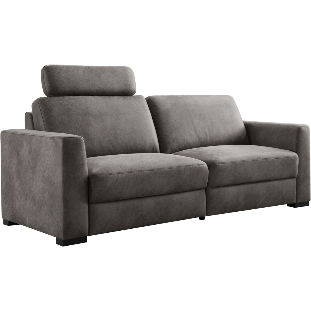 3 zitsbank Muscolo donkergrijs relaxfunctie supreme comfort