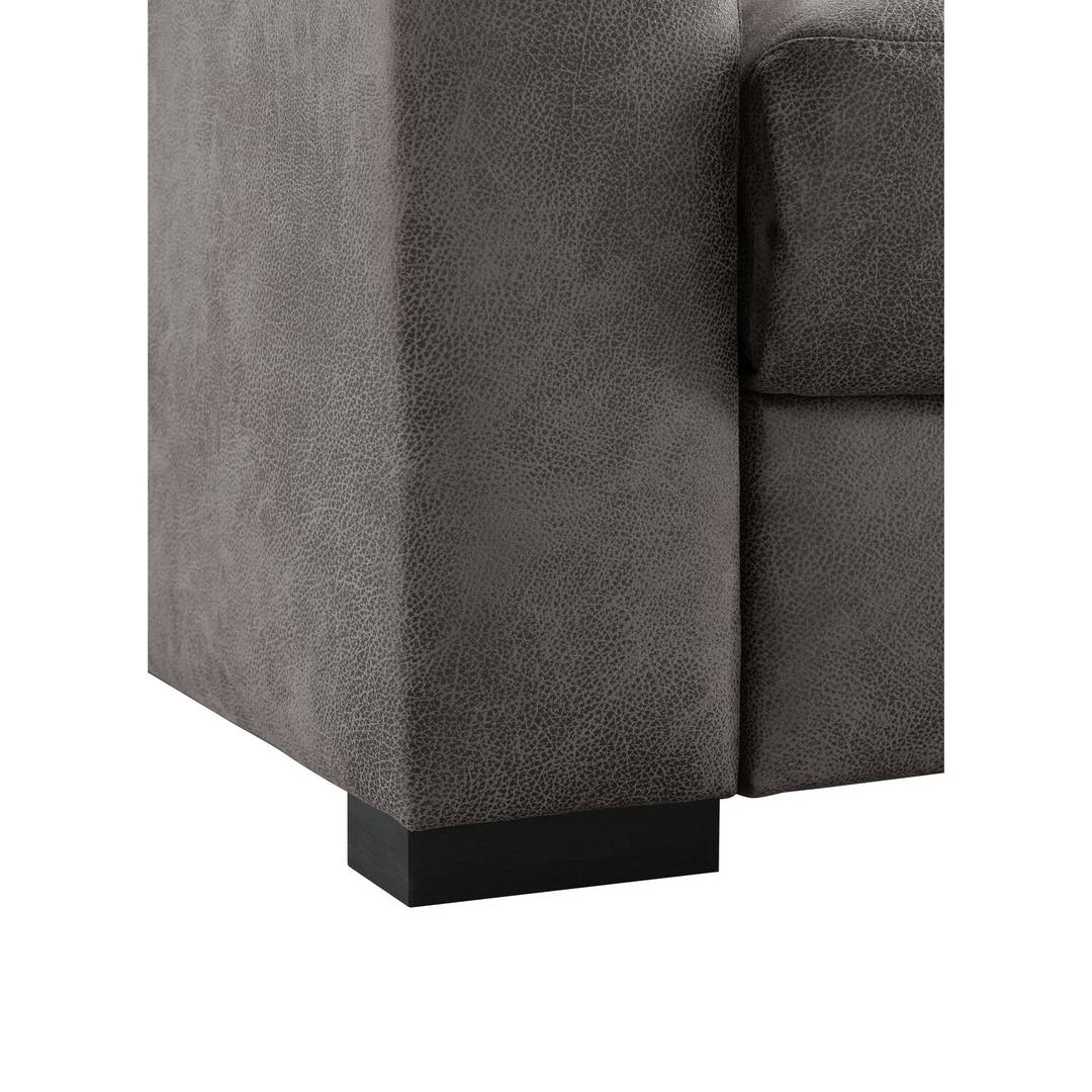 3 zitsbank Muscolo donkergrijs relaxfunctie supreme comfort