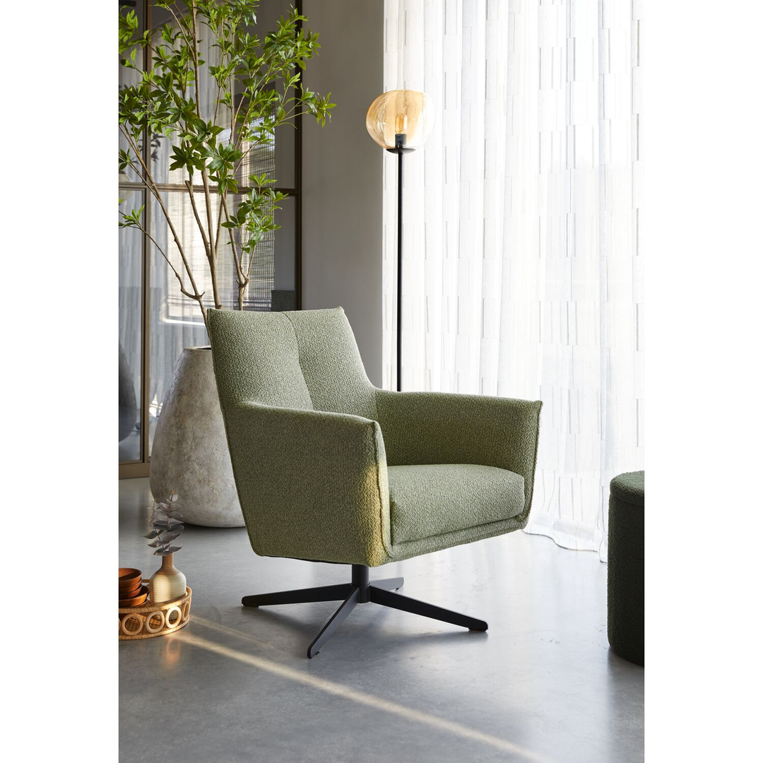 Draaifauteuil Dono groen
