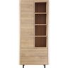 Opbergkast Lirona old oak 1 deur, 2 lades, 4 open vakken