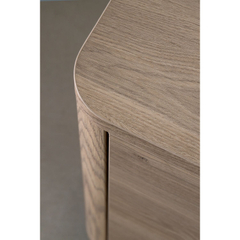 Opbergkast Lirona old oak 1 deur, 2 lades, 4 open vakken