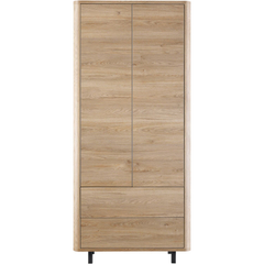 Opbergkast Lirona old oak 2 deuren, 2 lades