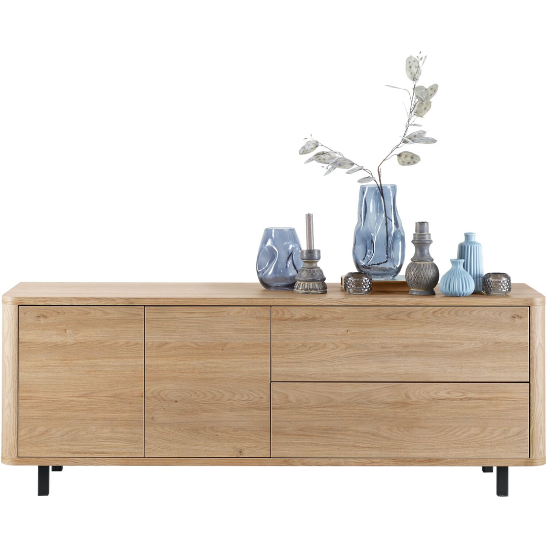 Tv-meubel Lirona old oak 152 cm