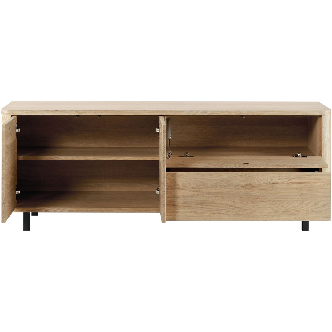 Tv-meubel Lirona old oak 152 cm