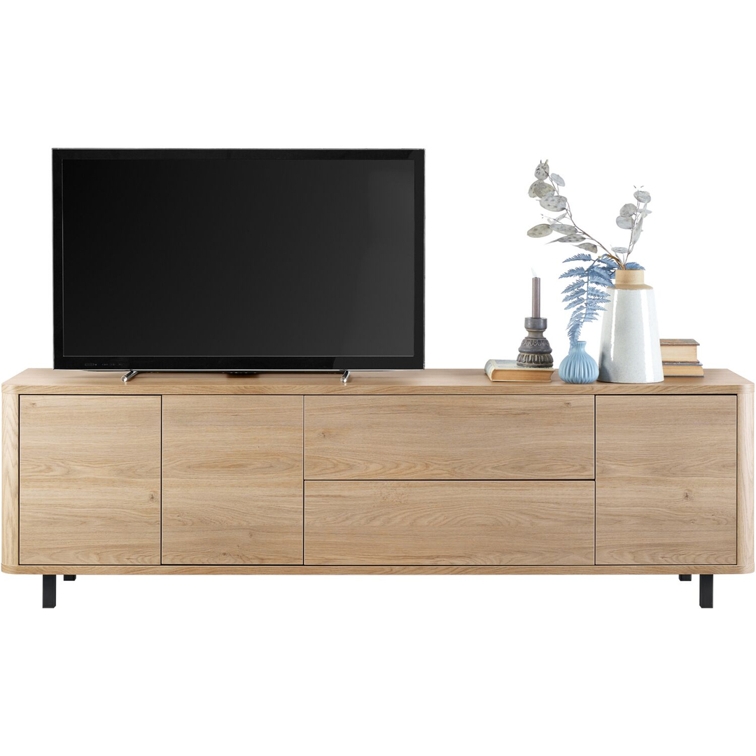 Tv-meubel Lirona old oak 187 cm