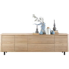 Tv-meubel Lirona old oak 187 cm