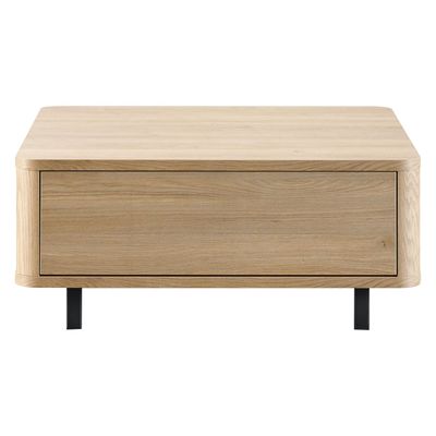 Salontafel Lirona old oak 82 cm vierkant