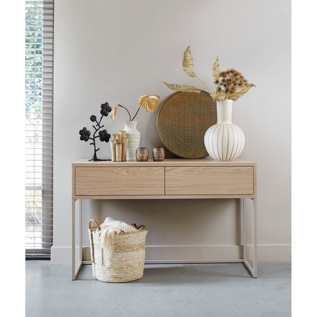 Sidetable Parete 120x40 cm rechthoekig lichtbruin