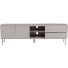 Tv-meubel Forieo 180 cm grijs