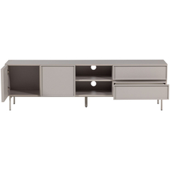 Tv-meubel Forieo 180 cm grijs
