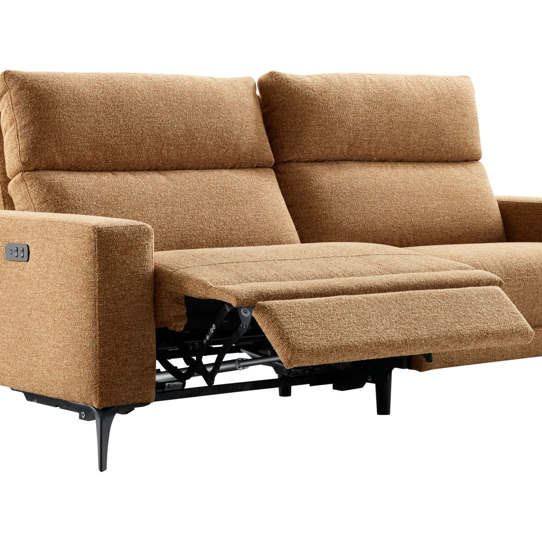 3 zitsbank Holsted bruin relaxfunctie premium comfort