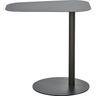 Bijzettafel Meri zwart 50 cm organisch