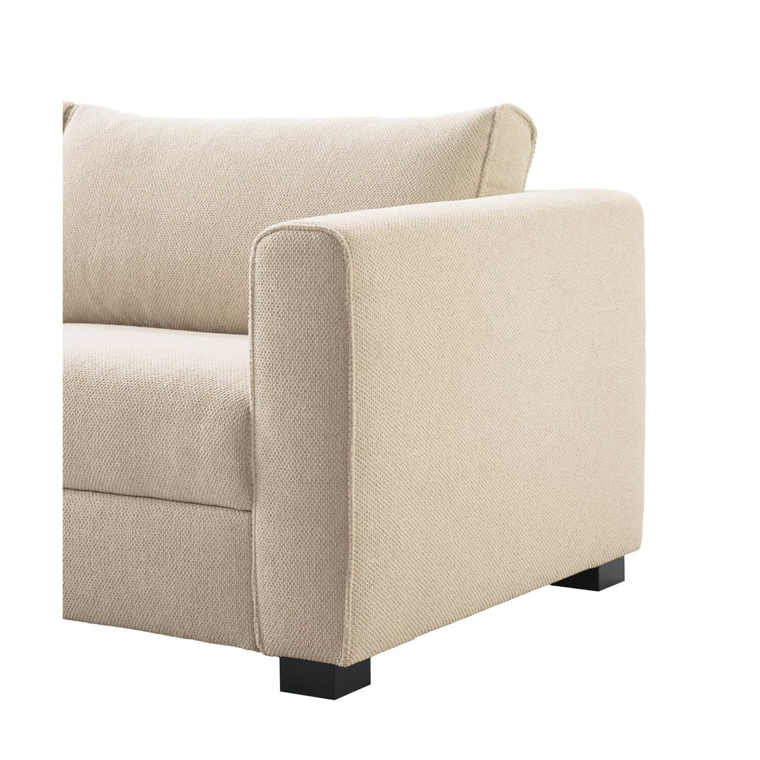 Hoekbank links Licato naturel relaxfunctie premium comfort