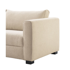 Hoekbank links Licato naturel relaxfunctie premium comfort