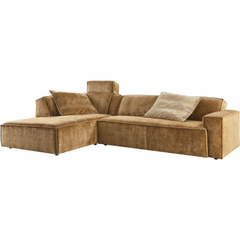 Elementenbank links Baricci teddy bruin excellent comfort