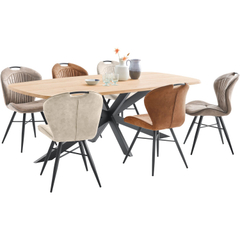 Eettafel Walden eikenhout 200x100 cm Deens ovaal