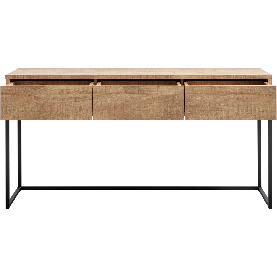 Sidetable Parete 150x40 cm rechthoekig bruin