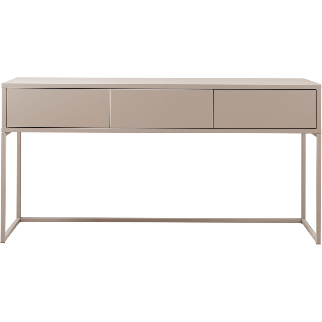 Sidetable Parete 150x40 cm rechthoekig grijs