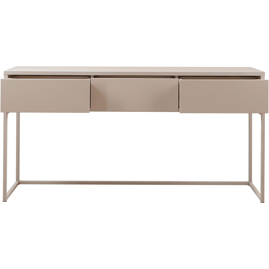 Sidetable Parete 150x40 cm rechthoekig grijs