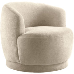 Draaifauteuil Fiumi naturel