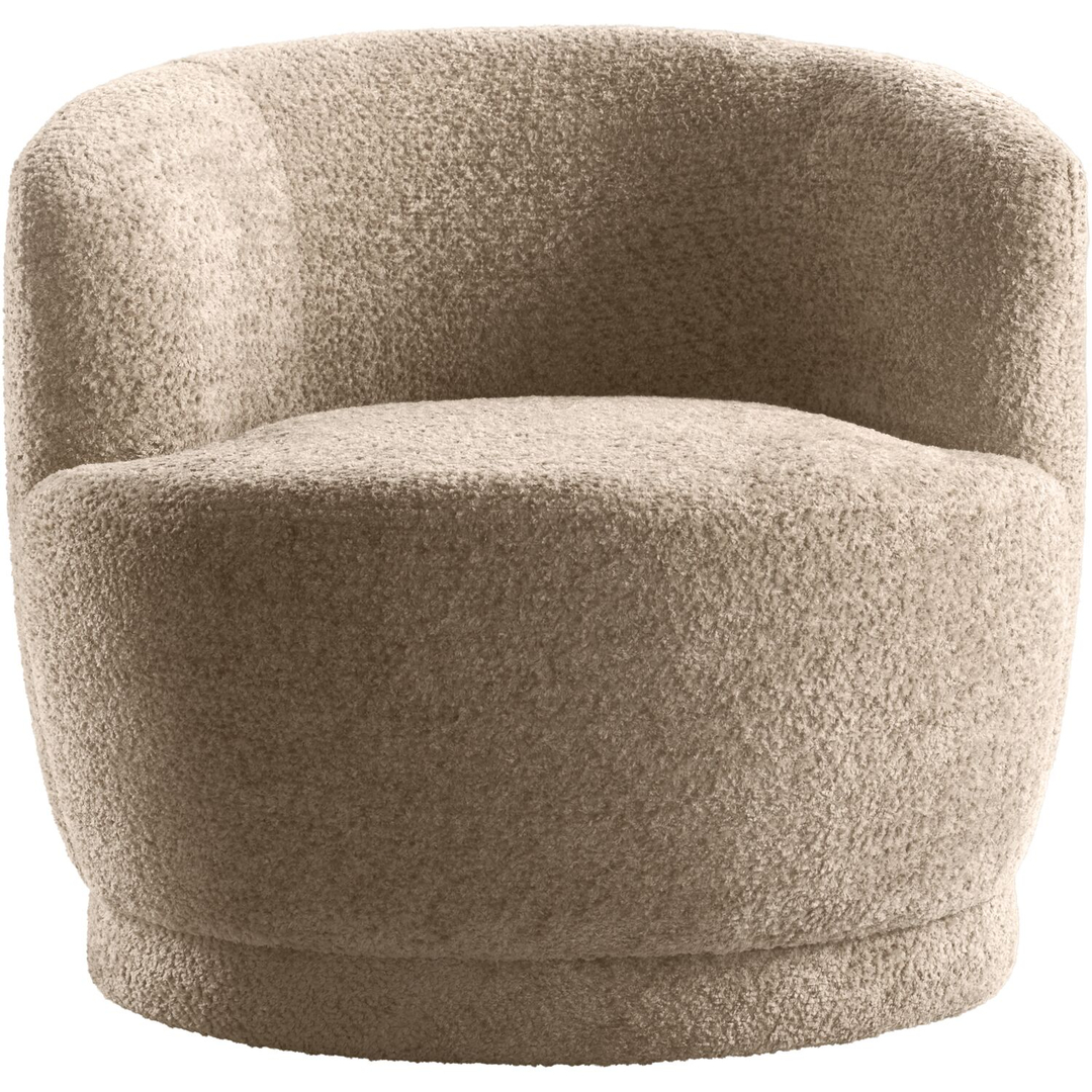 Draaifauteuil Fiumi taupe