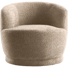 Draaifauteuil Fiumi taupe