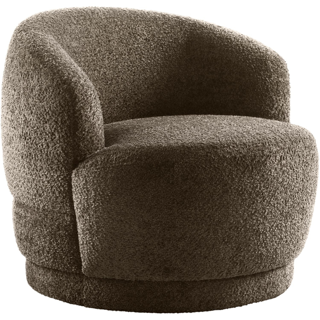 Draaifauteuil Tenna bruin