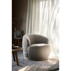 Draaifauteuil Tenna beige