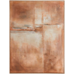 Wandpaneel Meschio 80x60 cm rechthoekig oranje