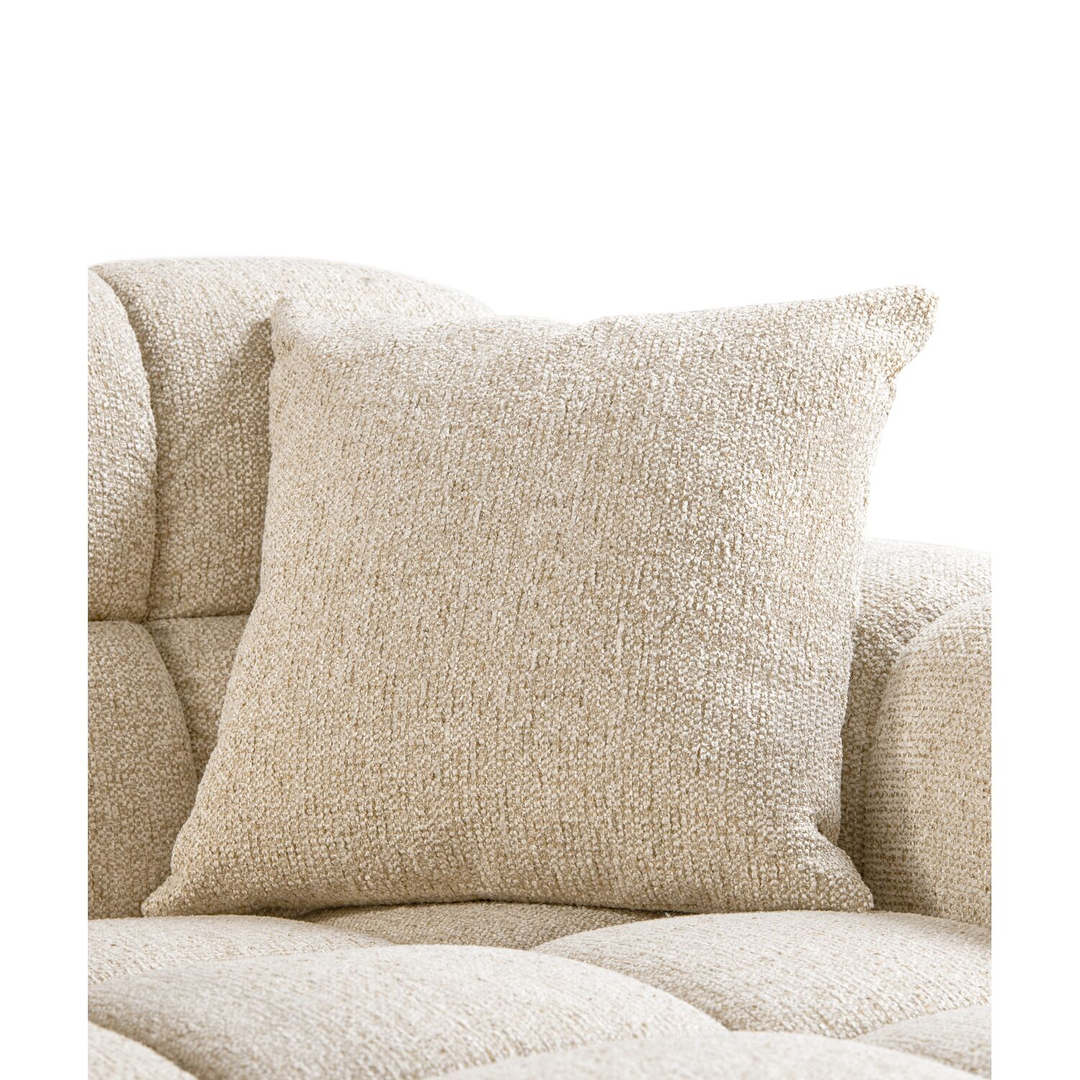 Hoekbank rechts Tirato beige premium comfort