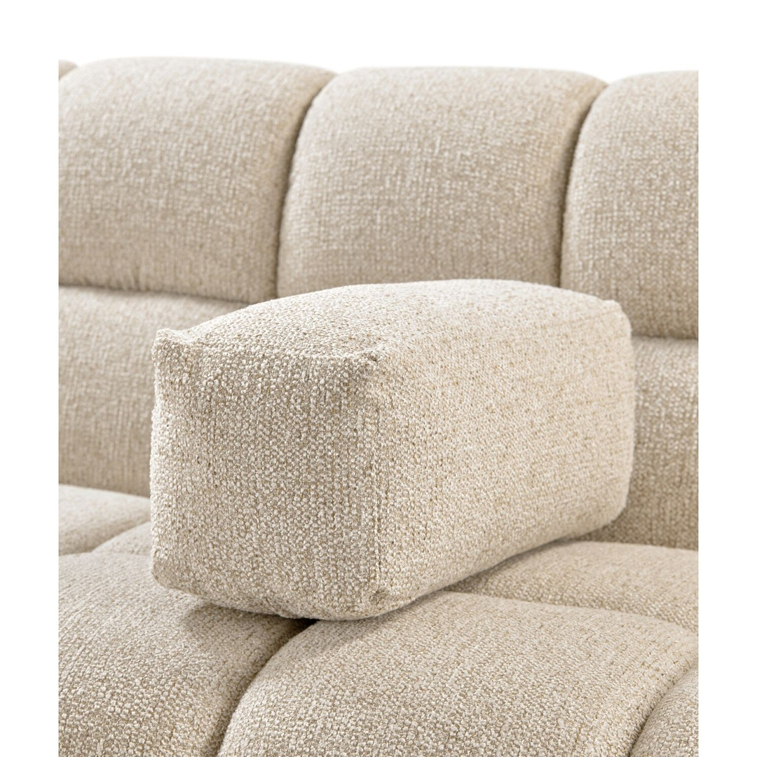 Hoekbank links Tirato beige premium comfort