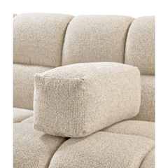 Hoekbank links Tirato beige premium comfort