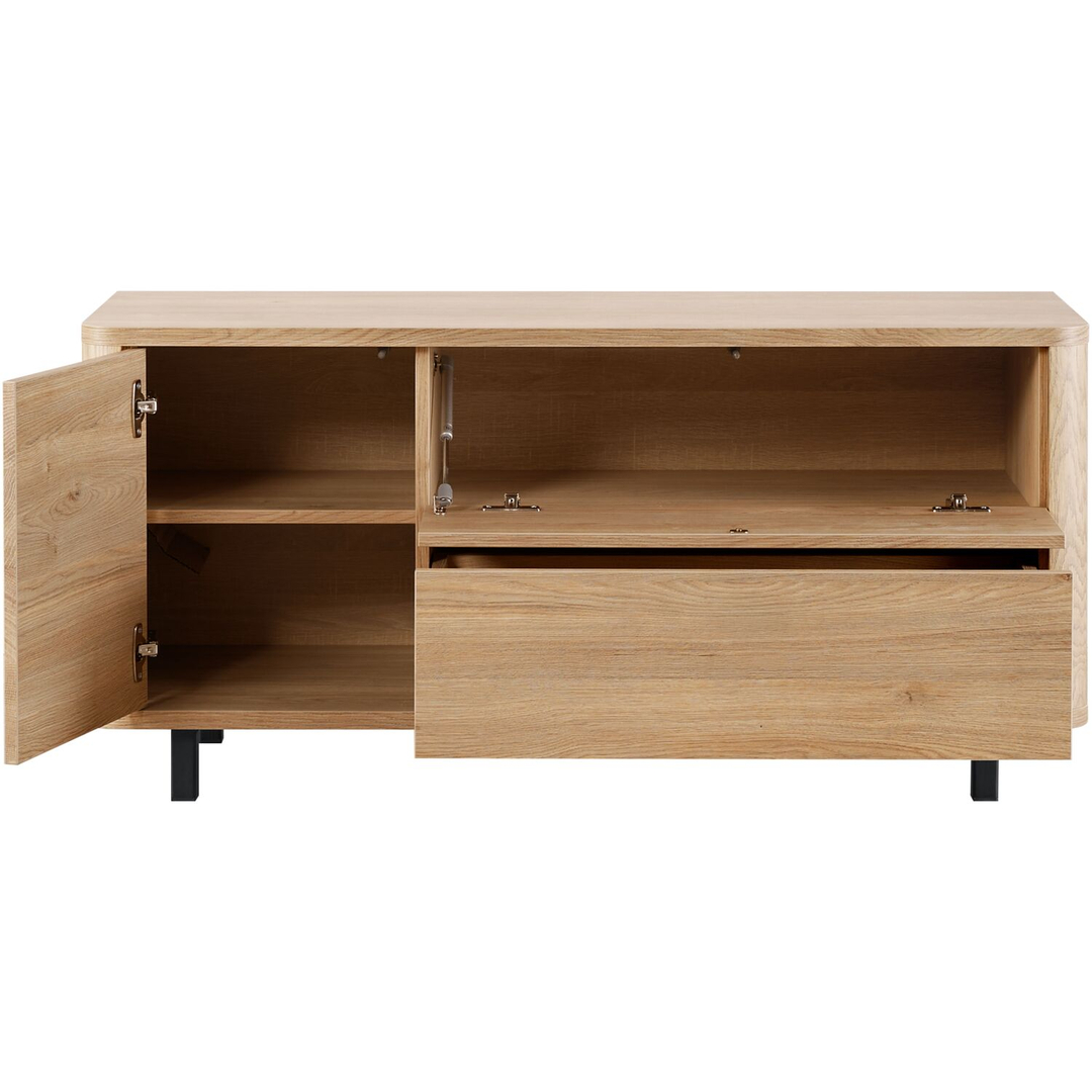 Tv-meubel Lirona old oak 117 cm