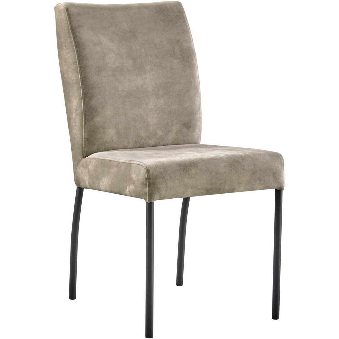 Eetkamerstoel Cenare velvet taupe