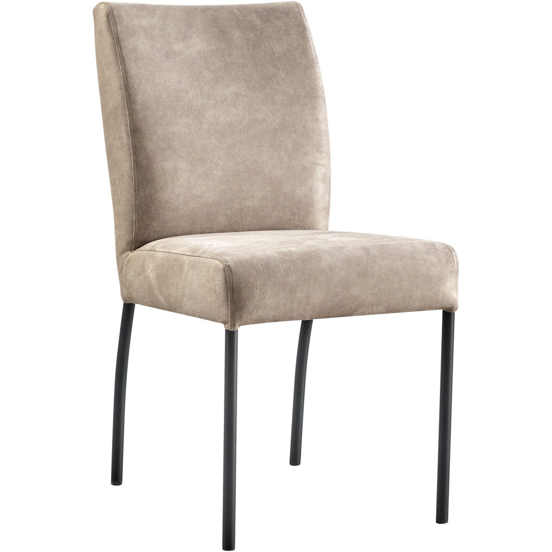 Eetkamerstoel Cenare microleder beige
