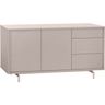 Dressoir Famosa 76x150x45 cm grijs