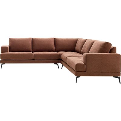 Hoekbank Acante roestbruin supreme comfort