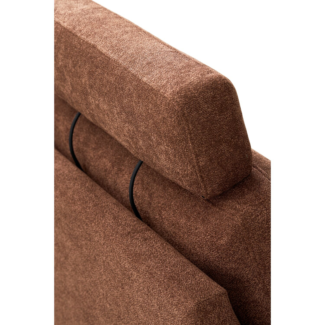 Hoekbank Acante roestbruin supreme comfort 