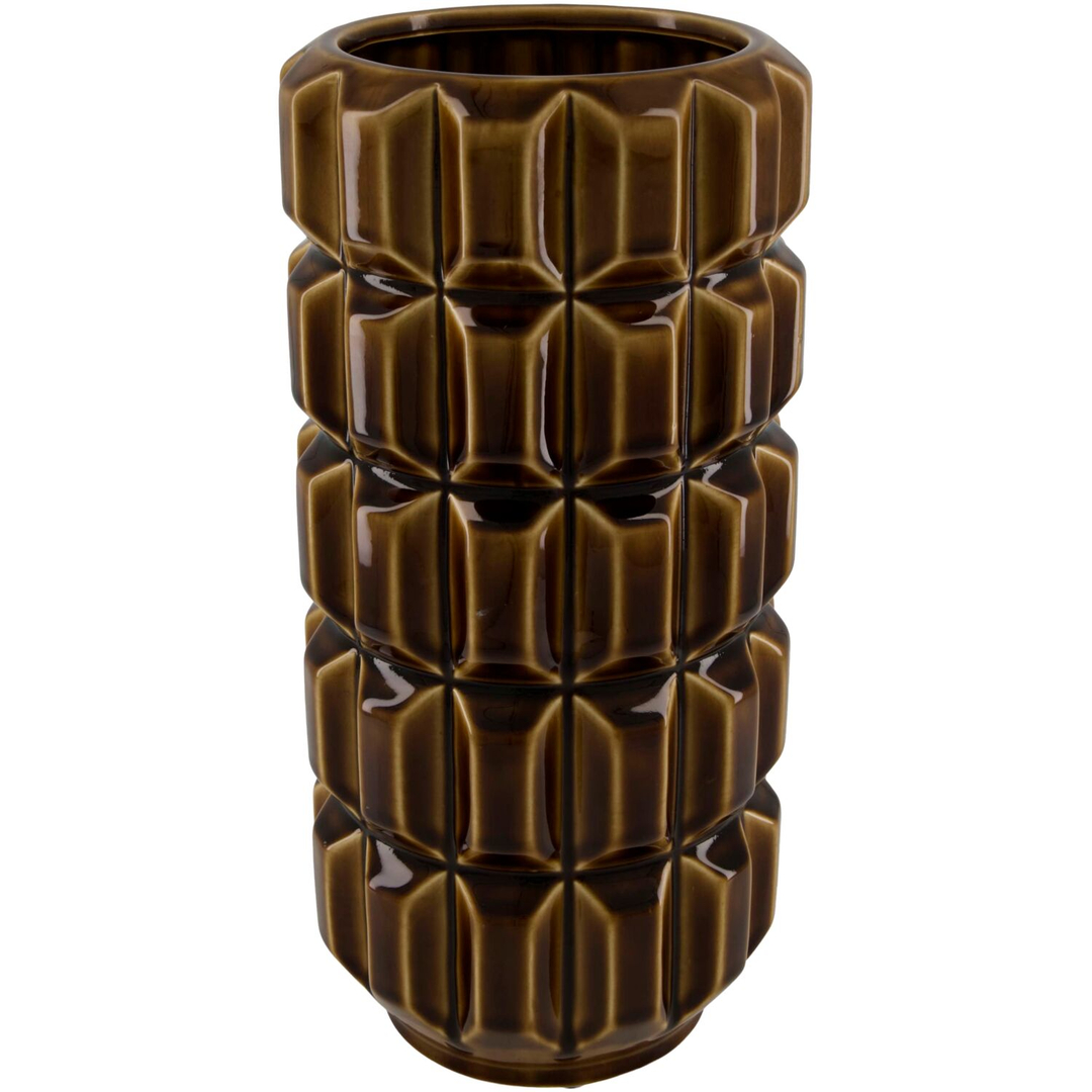 Vaas Diveria keramiek bruin small